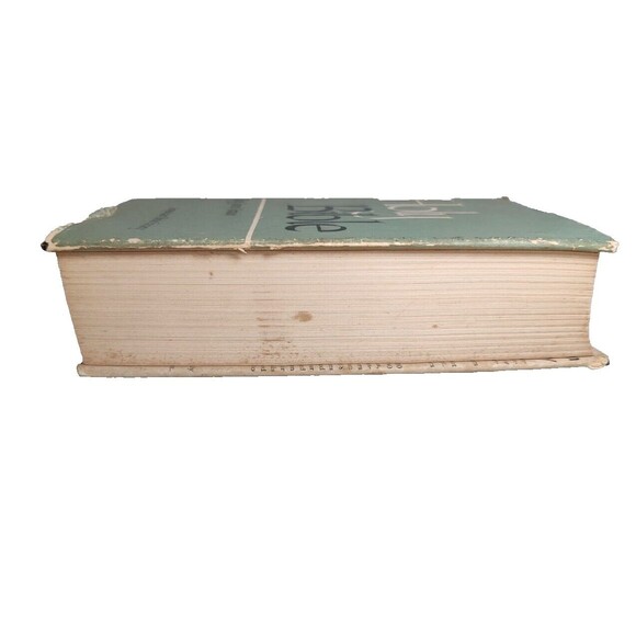 Holy Bible 1957 KJV American Bible Society Hardcover DJ Vintage-Christian - Picture 5 of 12